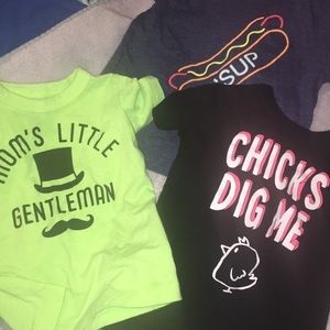 3 Oshkosh baby boy t shirts